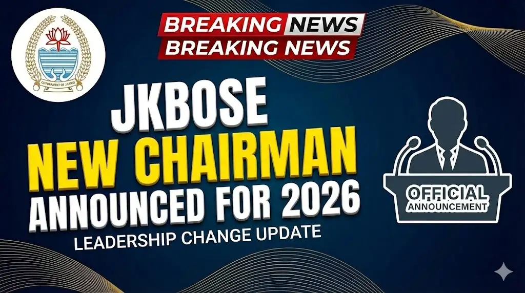 JKBOSE New Chairman
