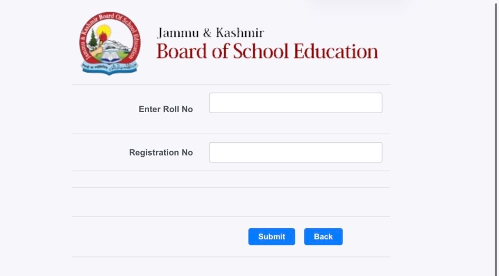 JKBOSE 12th Result 2025