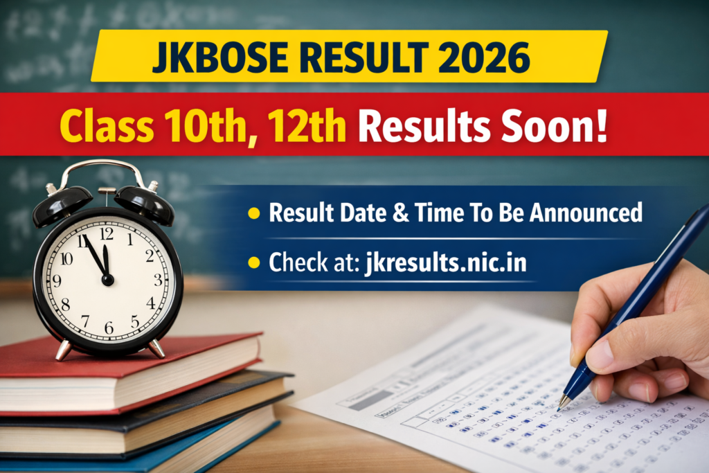 JKBOSE Result 2026